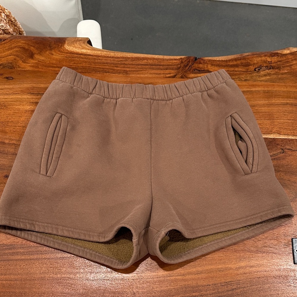 Women's Brown Athletic Shorts